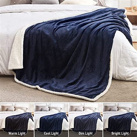 Beautex Sherpa Fleece Throw Blankets Soft Fluffy Flannel Plush Blanket