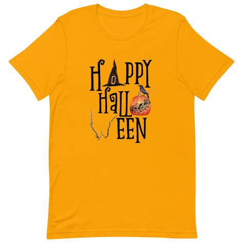 Happy Halloween T Shirt Fun Halloween Shirt Spooky Shirt Etsy Uk