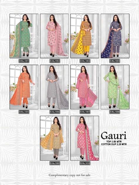 Amit Gauri Vol Dress Material Wholesale