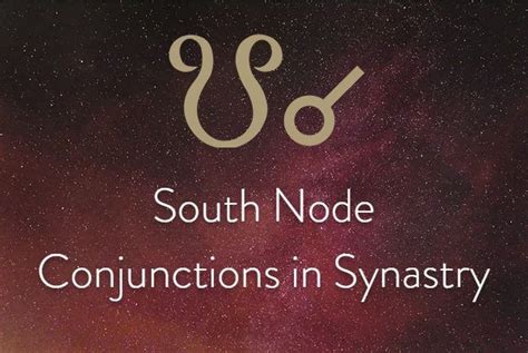 South Node Conjunct North Node Opposite Aspects In Synastry