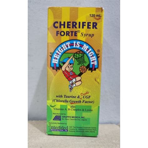 Cherifer Forte Syrup 120ml Shopee Philippines