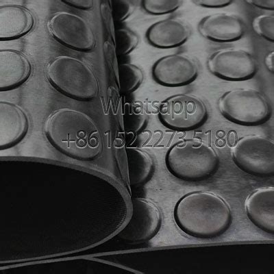 Rubber Coin Flooring For Trailer Mm Stud Antislip Floor Mats