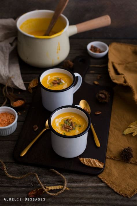 Cooking Lili Soupe De Lentilles Corail Et Potimarron Soupe