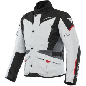 Blousons Moto TEMPEST 3 D DRY DAINESE GRIS NOIR ROUGE Motoshopping