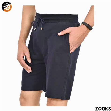 Solid Regular Fit Men Sports Cotton Shorts At Rs Piece Cotton