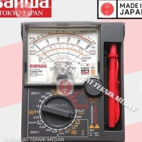 Jual YX360TRF ANALOG MULTIMETER MULTITESTER AVOMETER SANWA YX 360 TRF