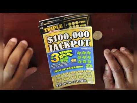 Mississippi Lottery Scratch Off Tickets 100 000Jackpot YouTube