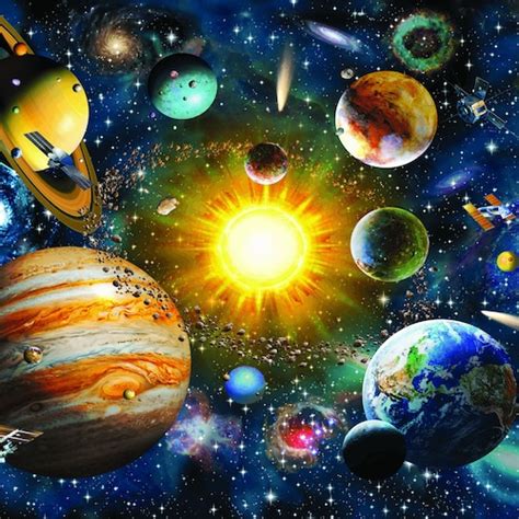 Anatolian Puzzle Solar System 2000 Piece Jigsaw Puzzle Etsy