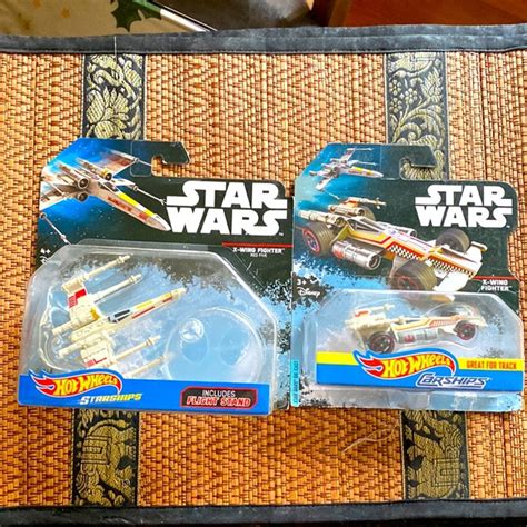 Mattel Toys Hot Wheels Star Wars Xwing Fighter Red Five Starships