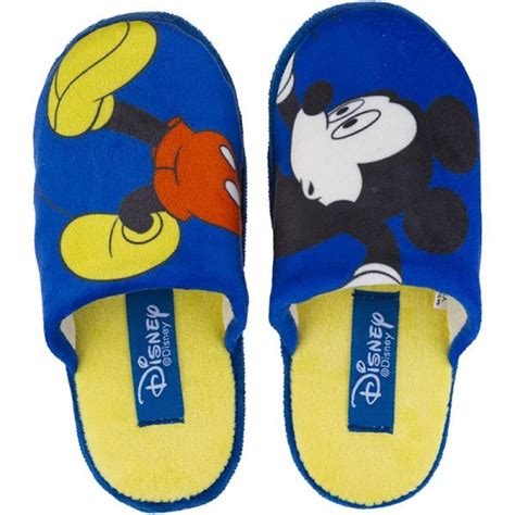 DE FONSECA DISNEY TOPOLINO Pantofole Ciabatte Bambini Mod ROMA I U784 BLU