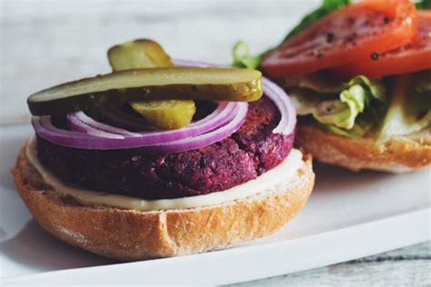 Black Bean Beet Burgers Hot For Food