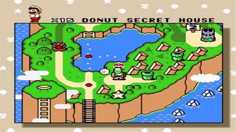 Gameplay Super Mario World Donut Secret House Boss And Exit Secret