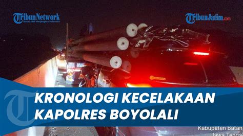 Kecelakaan Maut Mobil Kapolres Boyolali Di Tol Batang Semarang 2 Tewas