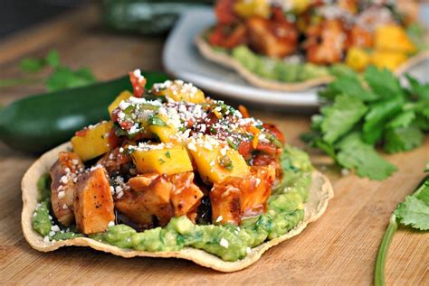 Bbq Margarita Chicken Tostadas With Sweet Jalapeño Salsa Prevention Rd