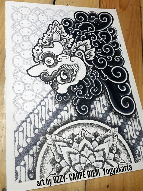 Doodle Art Batik