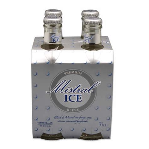 Pack 4 Cóctel Mistral Ice Botella Mistral Lidercl