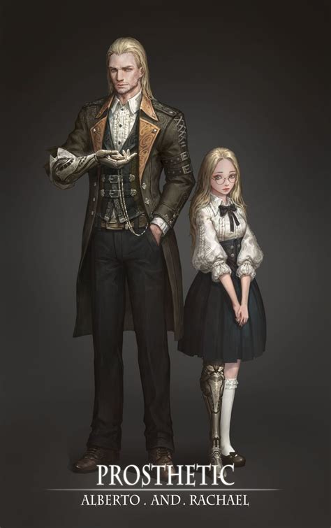 Artstation Prosthetic Jeongseok Lee Victorian Character Design