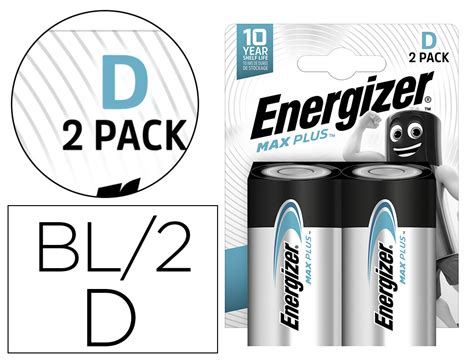 ECFBUREAUTHEQUE PILE ENERGIZER MAX PLUS LR20 D BP2