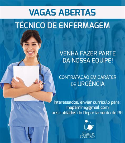 Emprego Técnico de Enfermagem em Mossoró RN