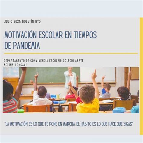 Boletín N5 Convivencia Escolar Colegio Abate Molina