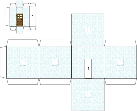 Printable Igloo Pattern