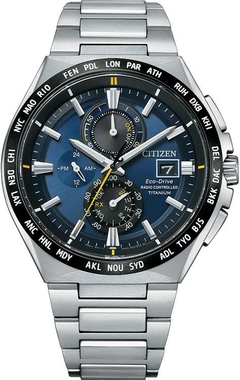 Citizen Sports Eco Drive Super Titanium Radio Controlled Chronograph