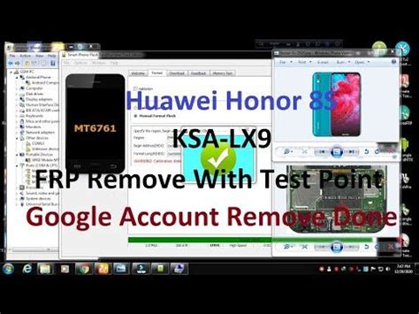 Huawei Honor S Ksa Lx Frp Remove Done Test Point By Sp Flash Tools