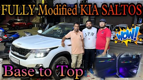 MODIFIED KIA SELTOS Base To Top Car Modification Genuine Car