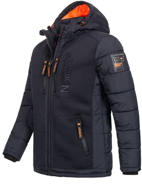 Geographical Norway Beachwood Men K Ceketi Kap Onlu Erkek Parka