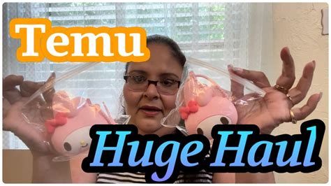 Temu Huge Haul NOT SPONSORED YouTube