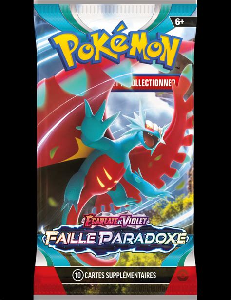 Acheter Booster Écarlate Et Violet Faille Paradoxe Ev04 Pokemon