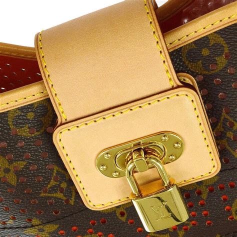 Louis Vuitton Limited Edition Monogram Top Handle Satchel Shoulder Bag In Box For Sale At 1stdibs