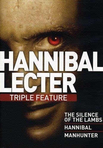 Hannibal Lecter Triple Feature Edizione Stati Uniti USA DVD