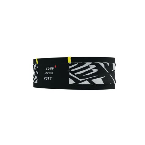 COMPRESSPORT FREE BELT PRO NOIRE ET BLANCHE Ceinture De Running