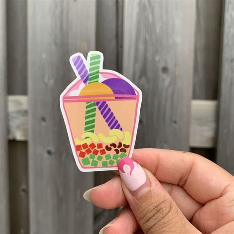 Halo Halo Sticker Filipino Dessert Stickers Filipino Etsy