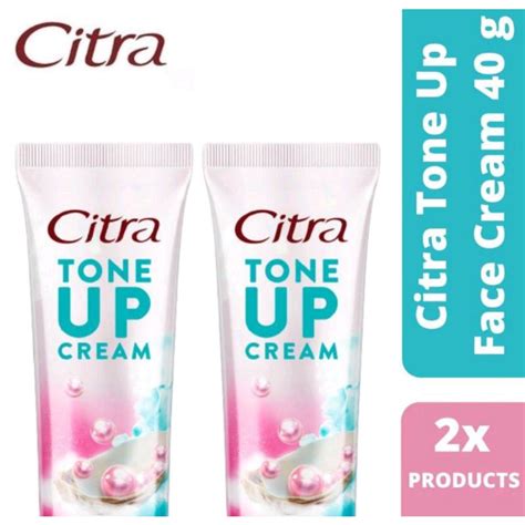 Jual Citra Tone Up Pearly White Uv Cream G Twin Pack Shopee Indonesia