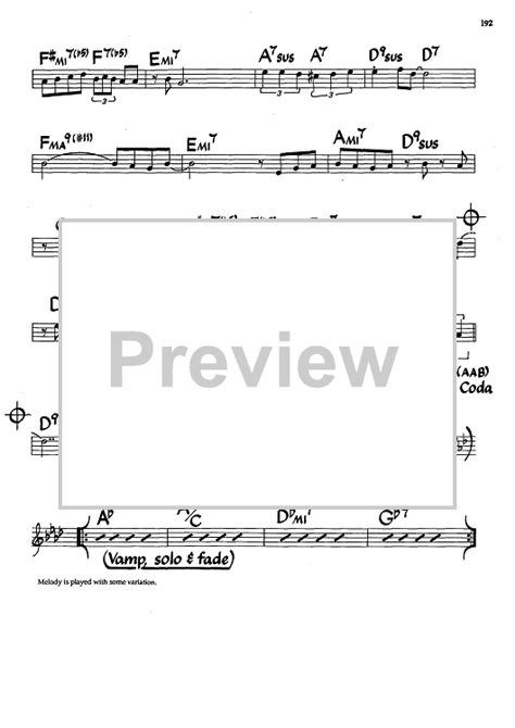 Morning Dance Bb Instruments Sheet Music By Spyro Gyra For Lead Sheet Sheet Music Now