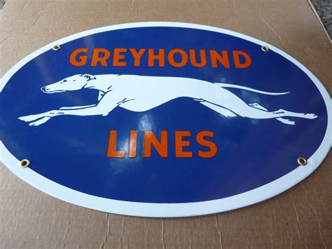 Greyhound Lines Sign | Jim's Garage