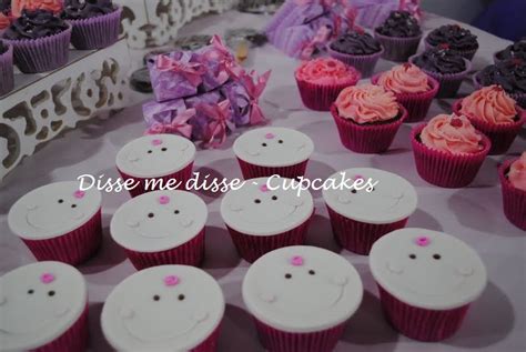 Disse Me Disse Cupcakes Ch De Beb Menina