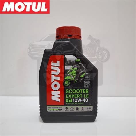 Jual MOTUL SCOOTER EXPERT LE 10W 40 800ML 100 ORIGINAL OLI MOTOR MATIC