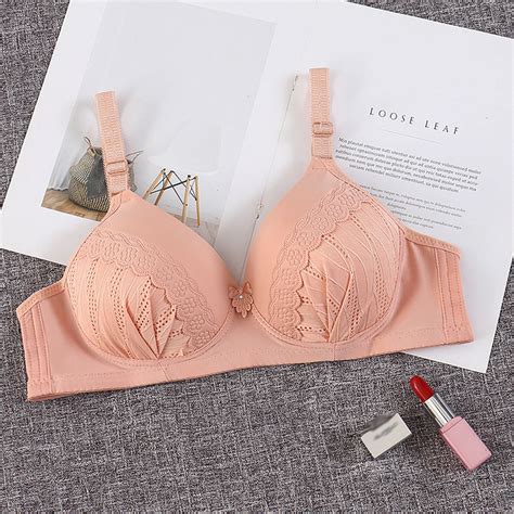 Kugisaki Bra On Clearance Woman S Solid Color Comfortable Hollow Out