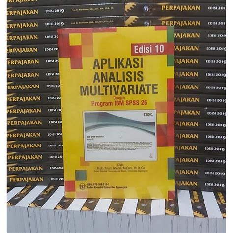 Jual SPSS Aplikasi Analisis Multivariate By Prof H Imam Ghozali