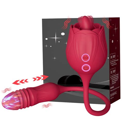 Brinquedo Rosa Vibrador De Empurrar Vibrador Para Mulher Ovo Clit Ris