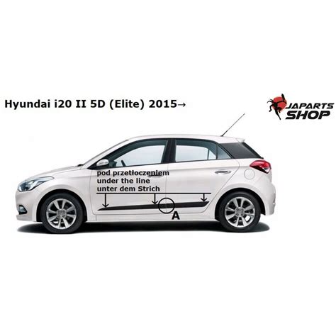 Set Bandouri Protectie Laterala Usi Compatibil Cu Hyundai I Ii