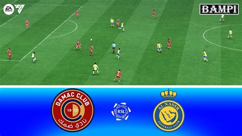 Damac Vs Al Nassr Saudi Pro League 2324 Full Match Ronaldo Vs Damac Ea Fc 24 Gameplay