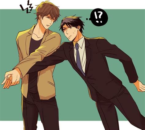 Kirishima Zen X Yokozawa Takafumi Sekaiichi Hatsukoi Shounen Ai Anime