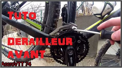 Réglage dérailleur avant vélo VTT TUTO YouTube