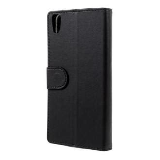 Funda Flip Cover Negra Para Alcatel OneTouch Idol 4