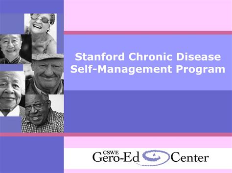 Ppt Stanford Chronic Disease Self Management Program Powerpoint