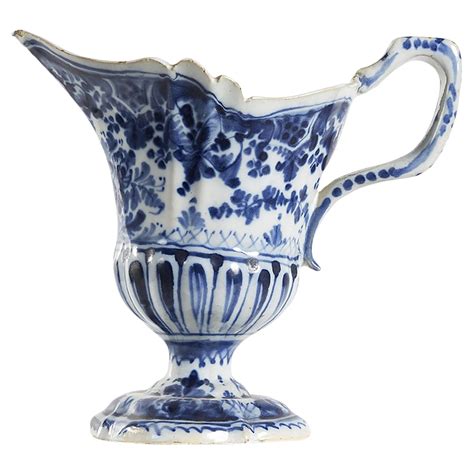 Maiolica Pitcher Antonio Maria Coppellotti Manufacture Lodi Circa